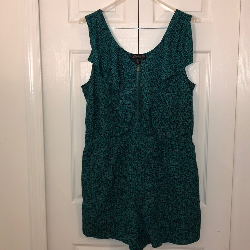 Forever21 Frill Sleeveless Romper